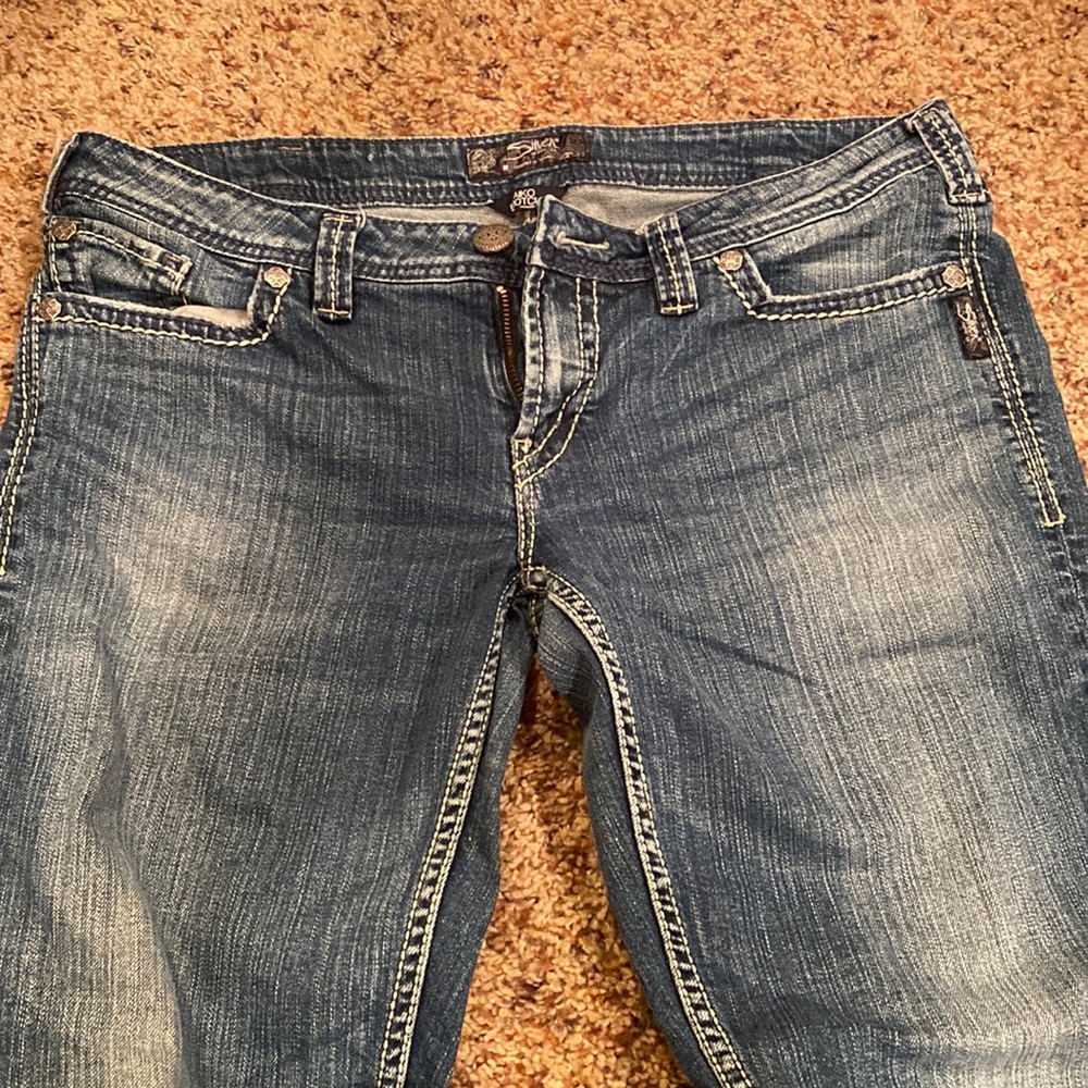 Silver AIKO Boot cut jeans W 34/L 33